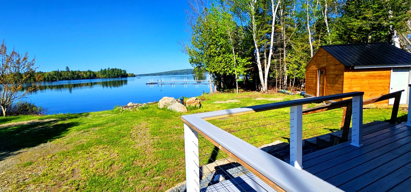 Idyllic Lakefront Cottage Haven Near Tussle Lagoon, Maine