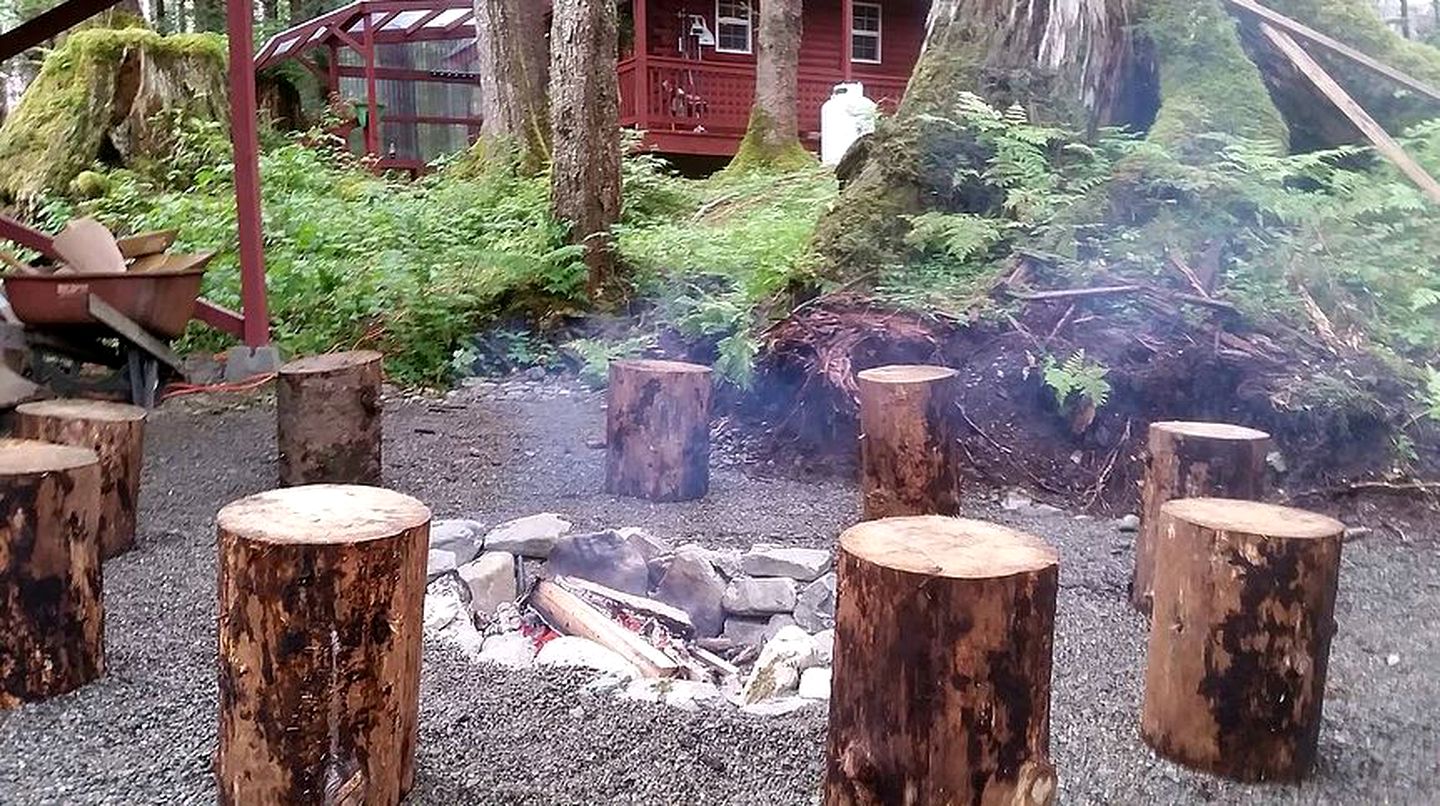 Charming A-Frame Cabin Rental on Prince of Wales Island in Hollis, Alaska