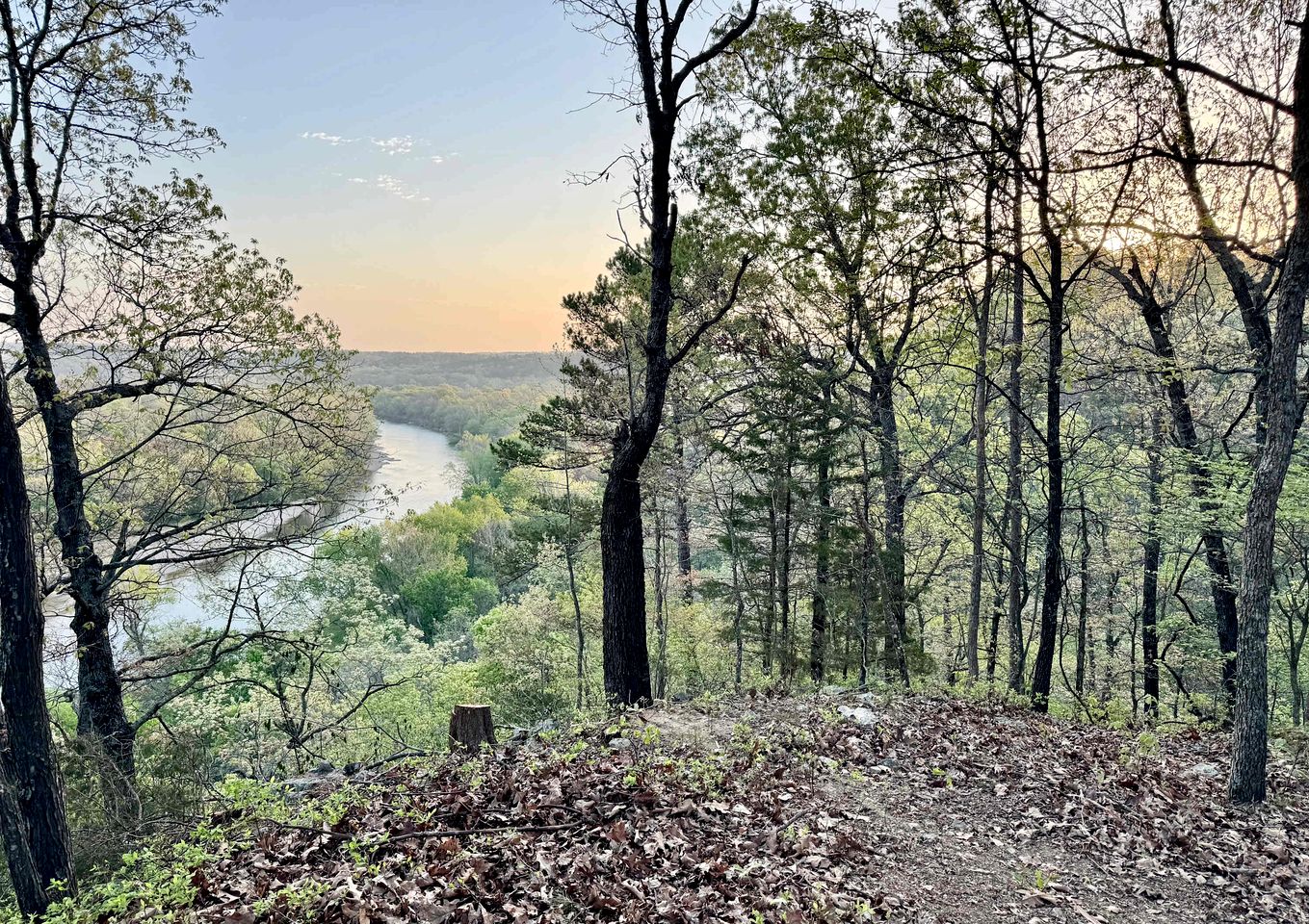 Goregous Bell Tent Glamping with Wood Burning Stove on the Illinois River near Tahlequah, OK