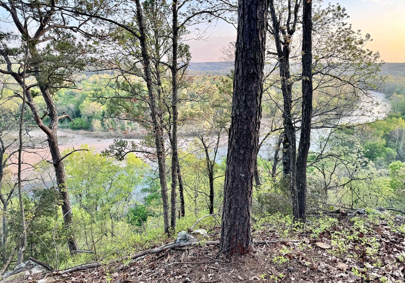 Goregous Bell Tent Glamping with Wood Burning Stove on the Illinois River near Tahlequah, OK