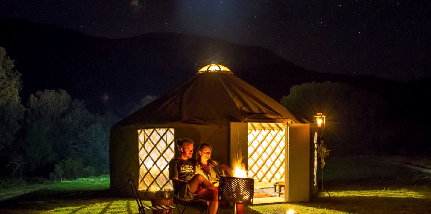 Romantic Yurt Accommodation for a Unique Getaway near Hermanus in the Western Cape