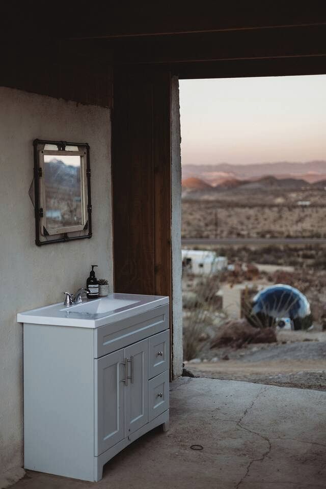 Incredible Dome on a Unique Space-Themed Site with Stunning Desert Views near Big Bend National Park in Terlingua, Texas