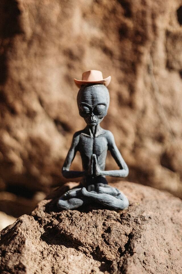 Incredible Dome on a Unique Space-Themed Site with Stunning Desert Views near Big Bend National Park in Terlingua, Texas
