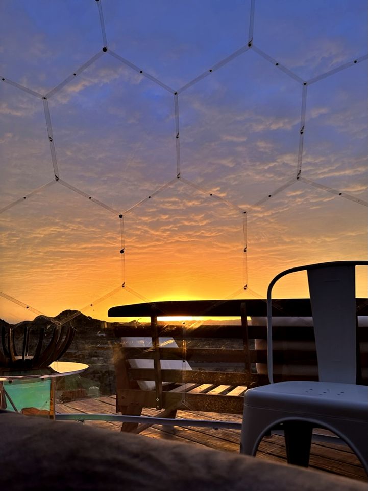 Romantic and Unique Geo Dome Perfect for Stargazing and a Weekend of Exploring Terlingua Ghost Town