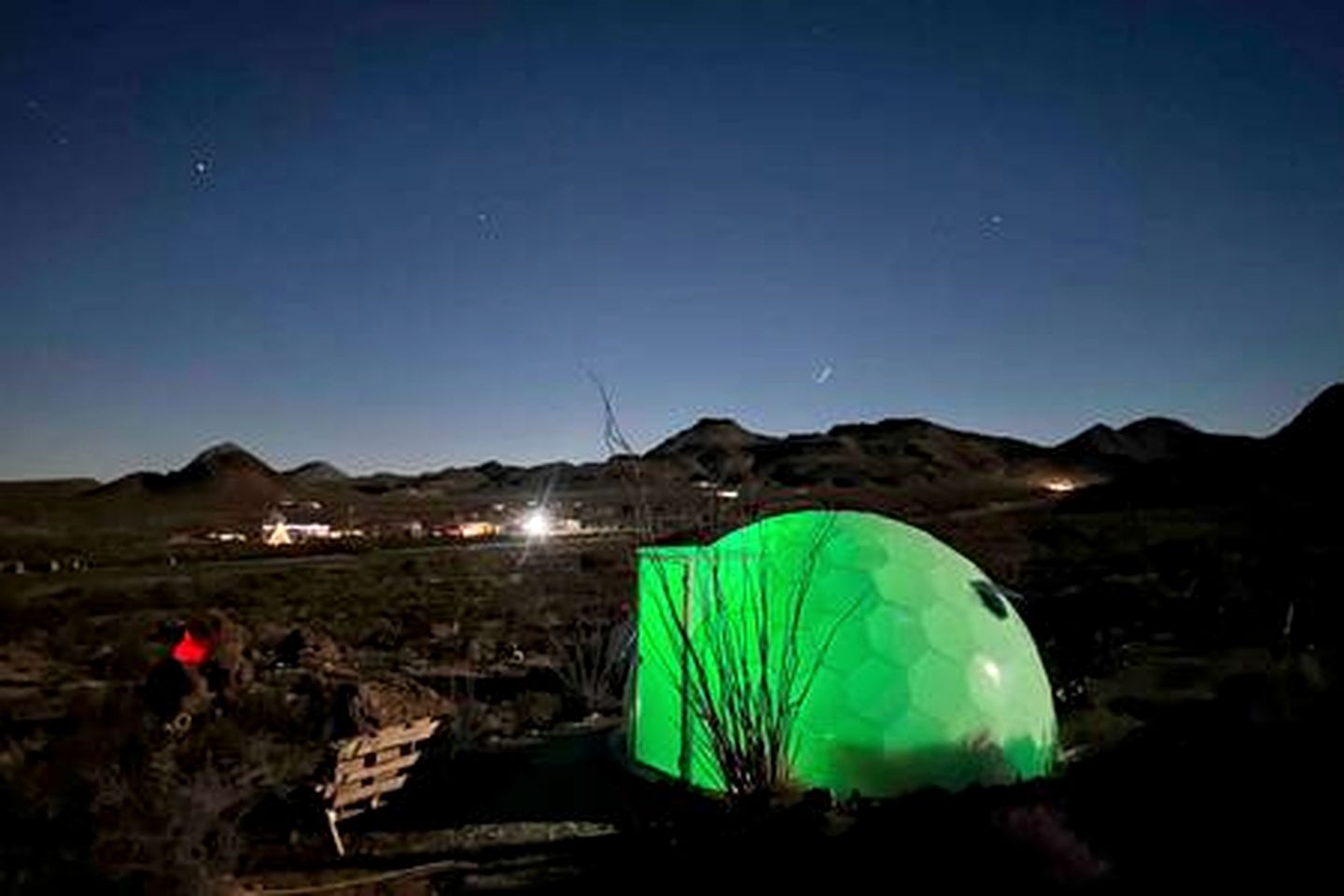 Unique Dome with Great Desert Views in Terlingua, Texas