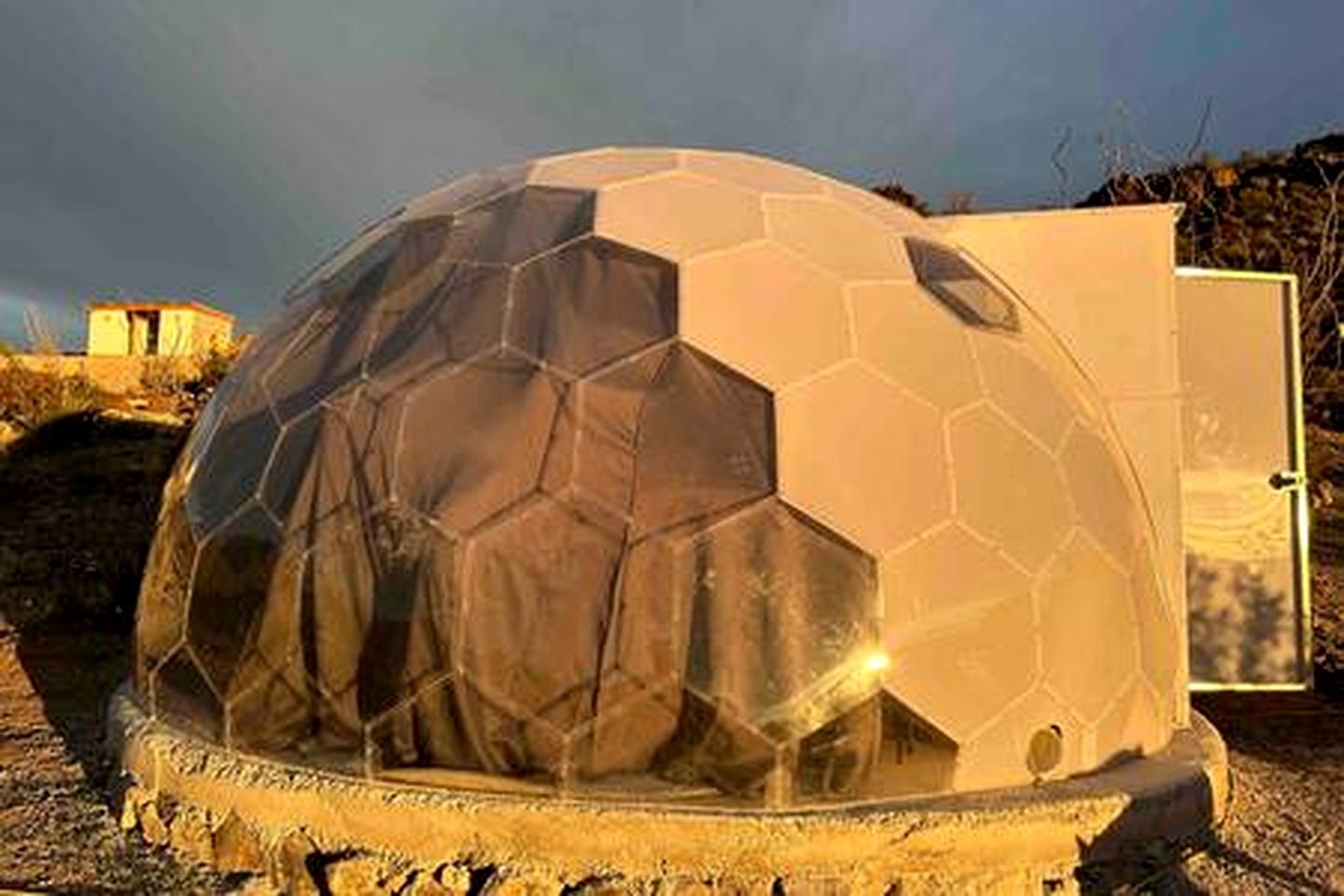 Unique Dome with Great Desert Views in Terlingua, Texas