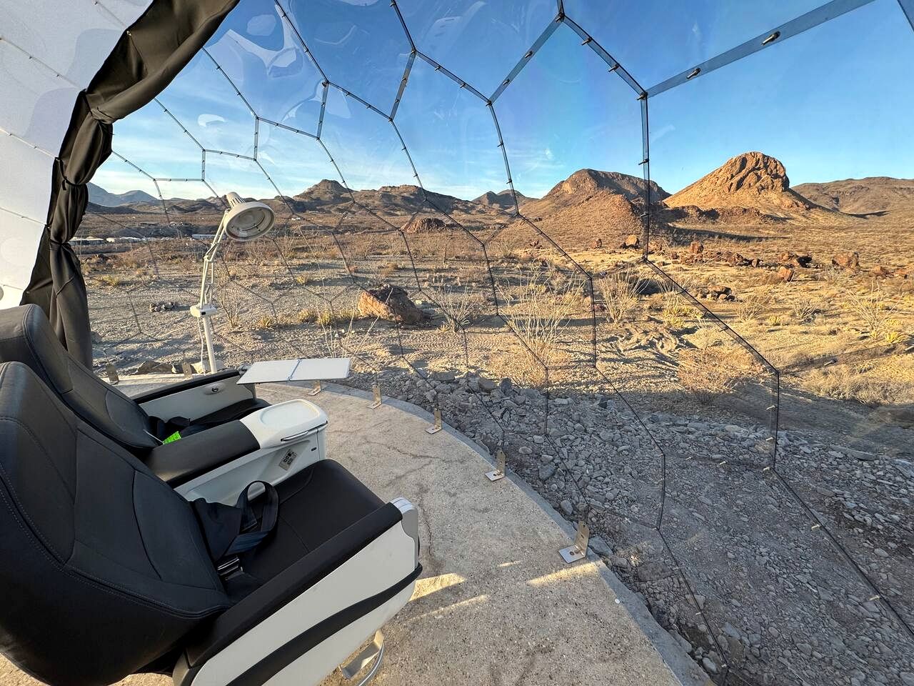 Unique and Pet Friendly Glamping Dome with Views of Big Bend National Park, Perfect for a Texas Glamping Getaway
