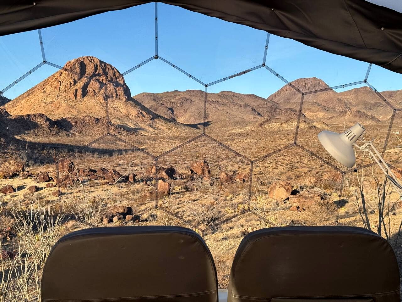 Unique and Pet Friendly Glamping Dome with Views of Big Bend National Park, Perfect for a Texas Glamping Getaway
