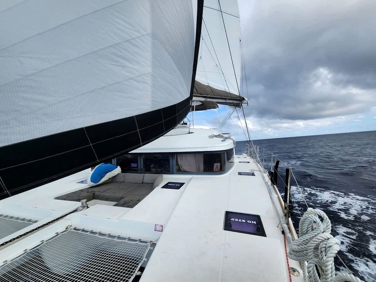 Incredible Catamaran Boat with Marina Amenities for a Unique Vacation on the Water in Key West, Florida