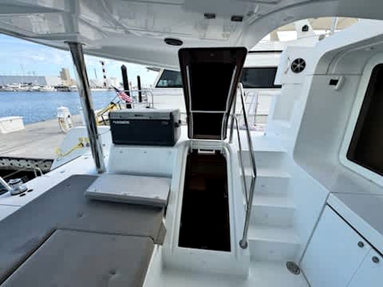 Incredible Catamaran Boat with Marina Amenities for a Unique Vacation on the Water in Key West, Florida