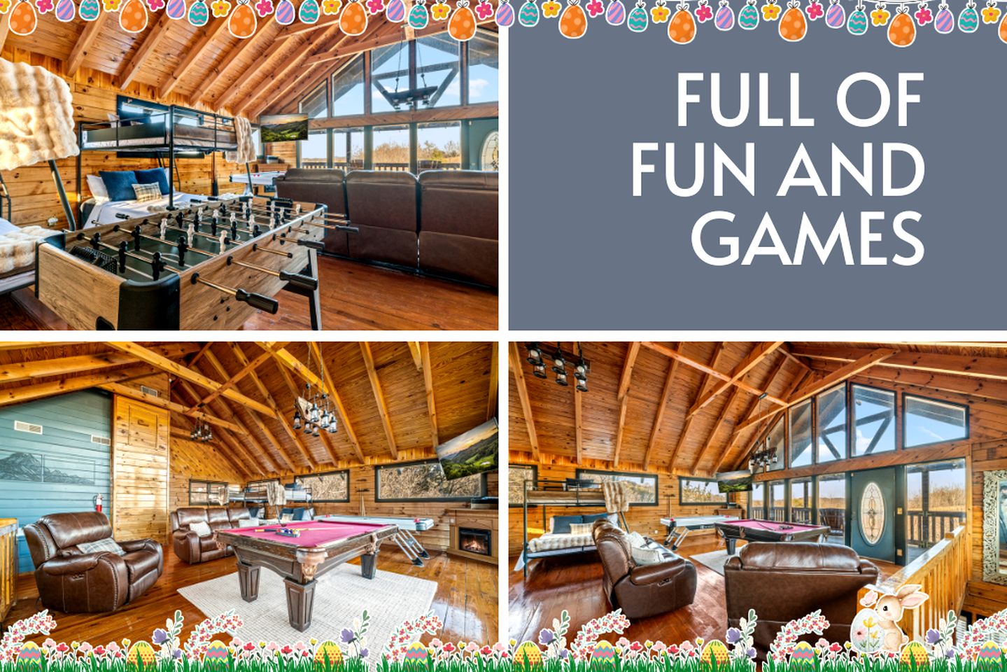 Spacious Cabin with Game Room, Hot Tub & 3 Decks Near Smoky Mountains, Sevierville, TN