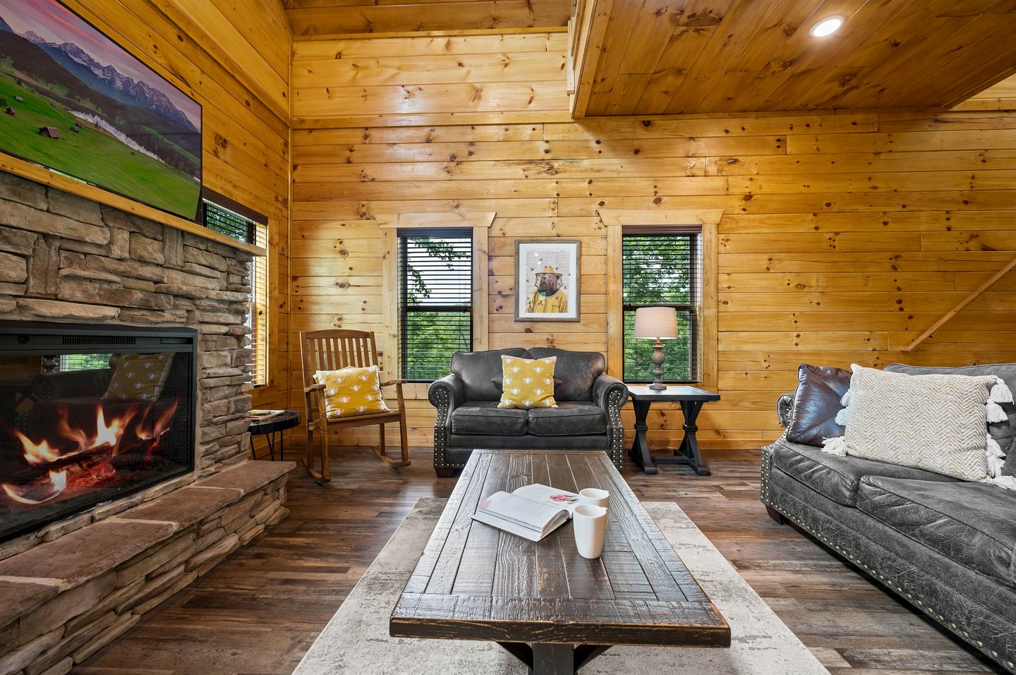 The Lazy Bee Log Cabin Retreat Sevierville, TN
