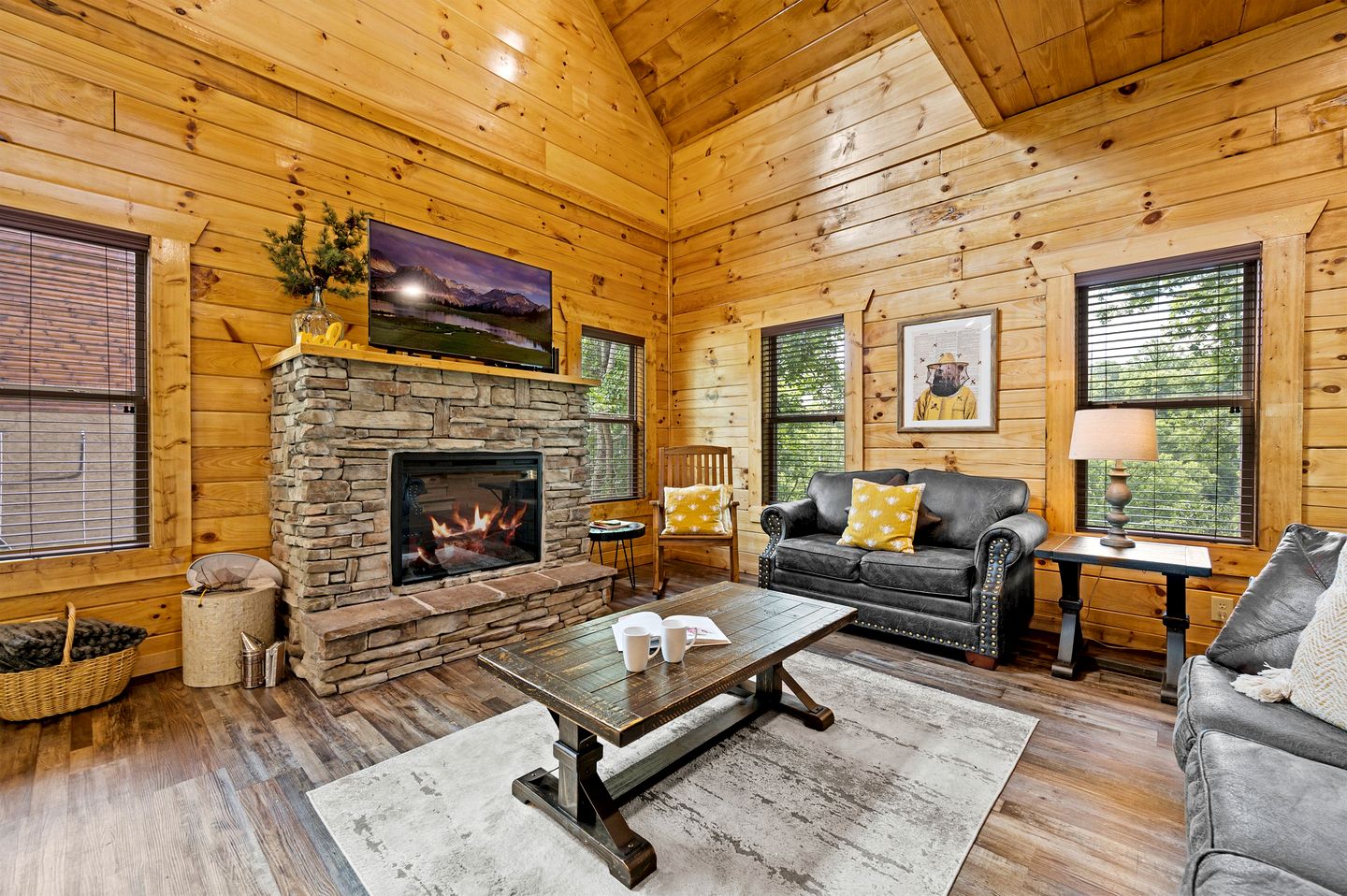 The Lazy Bee Log Cabin Retreat Sevierville, TN