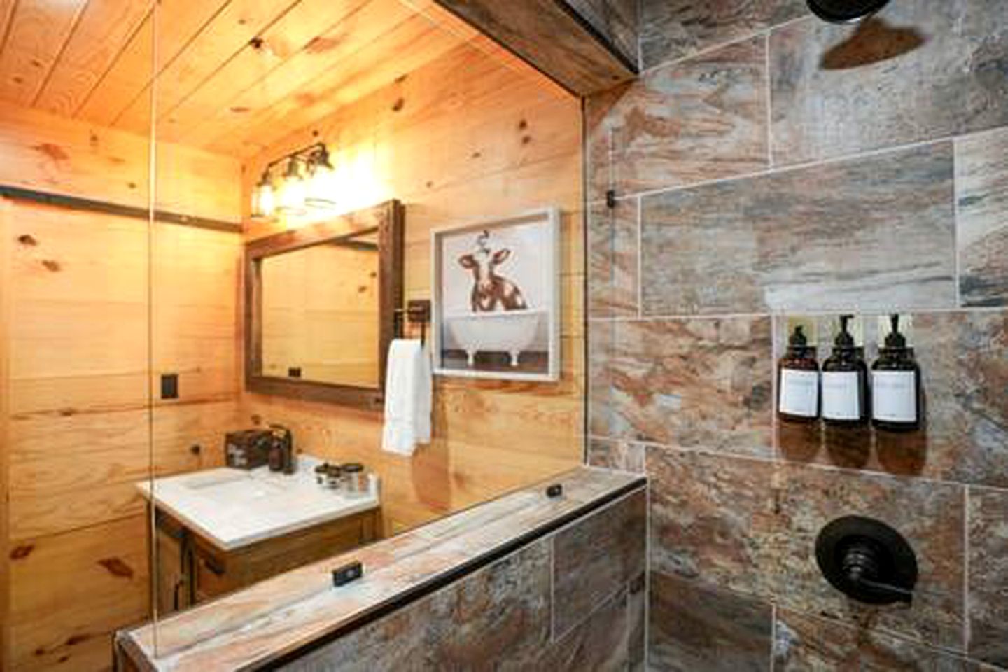 Spacious Cabin on Lake Bridgeport with Private Hot Tub and Fire-Pit, Ideal for Family Vacations in Texas