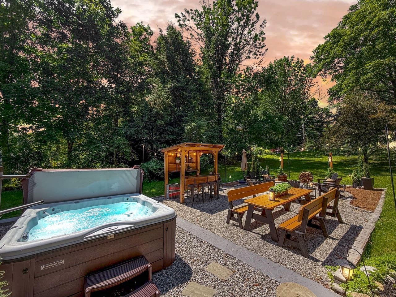 Spacious Cabin with Lovely Porch and Backyard in Maine