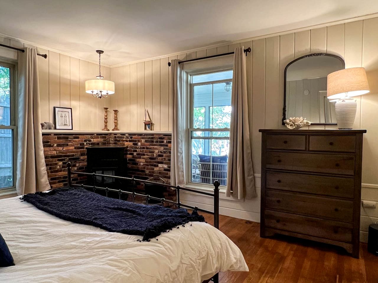 Spacious Cabin with Lovely Porch and Backyard in Maine