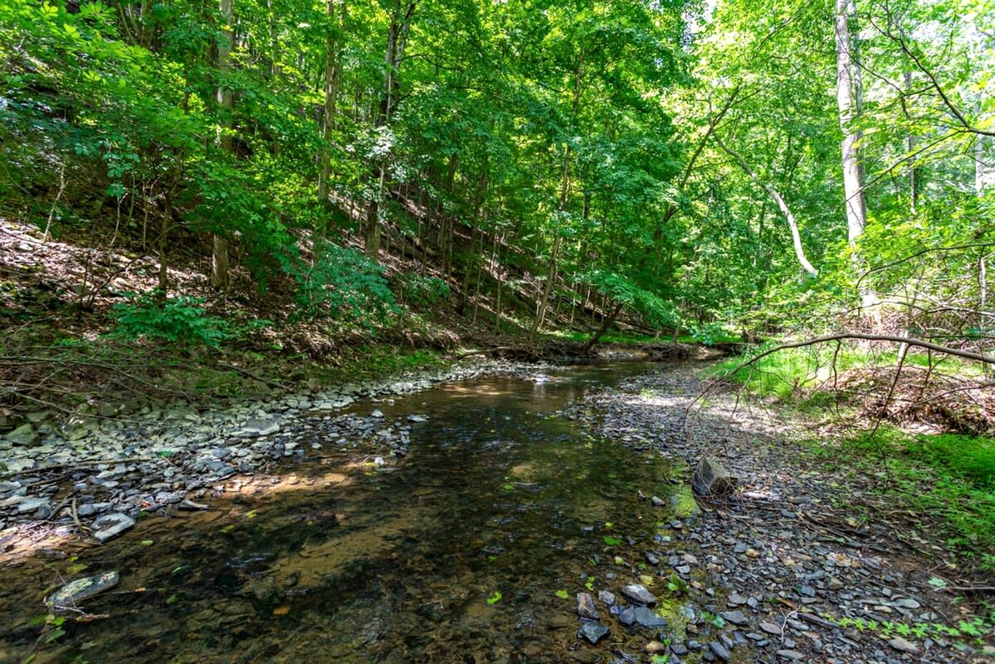 Spacious Chalet-Cabin with Hot Tub, Huge Deck, Fire Pit All Just a 15 Minute Walk to Sleepy Creek in Berkeley Springs, WV