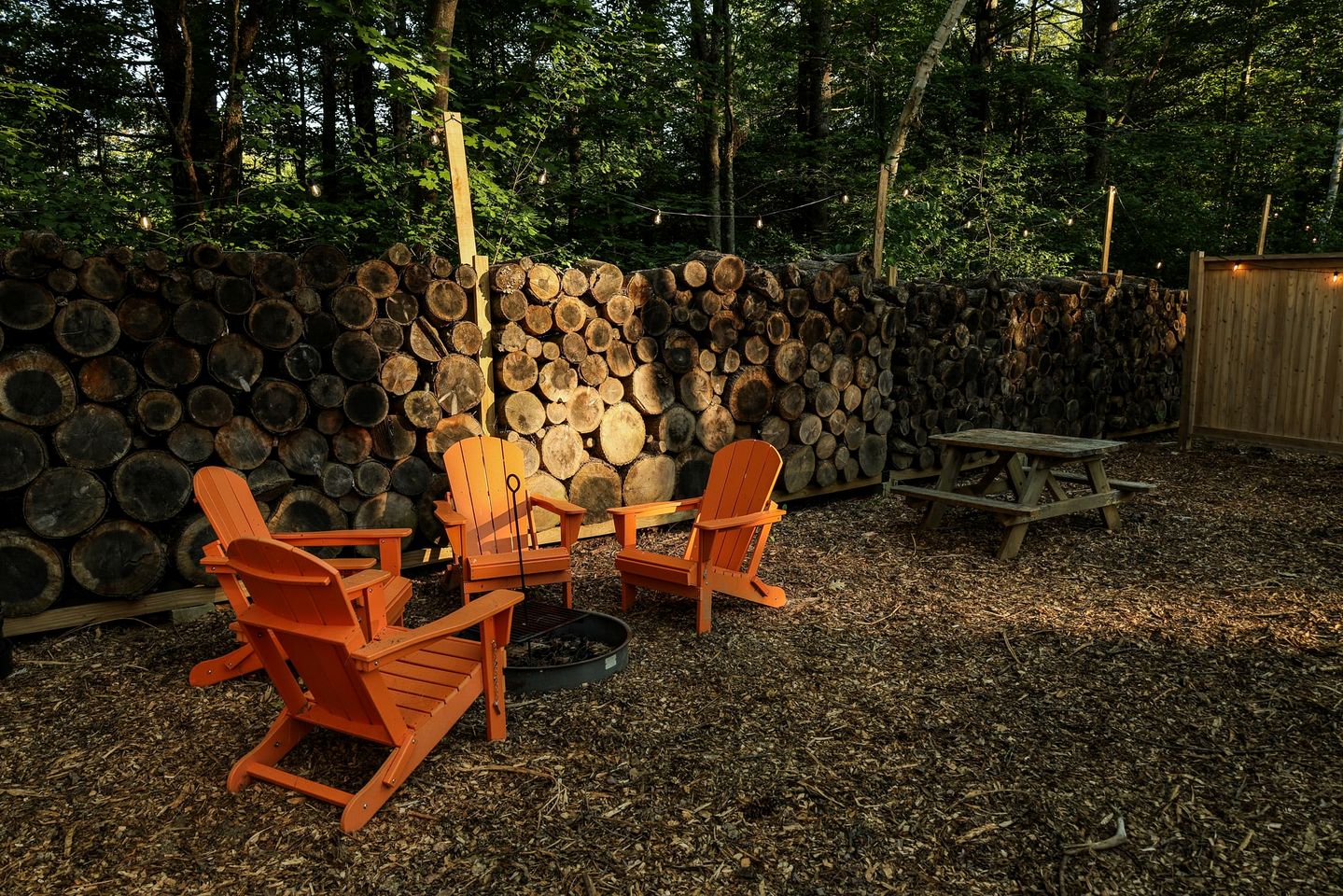 Pet-Friendly Bell Tent with Chic and Cozy Interior in Maine