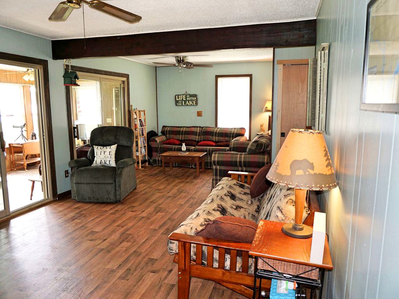 Spacious Family Cabin on Stunning Wixom Lake near Midland, Michigan