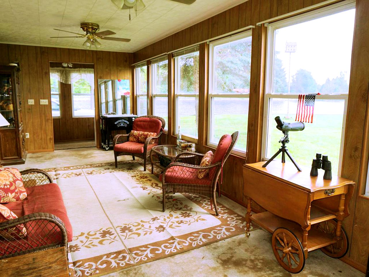 Spacious Family Cabin on Stunning Wixom Lake near Midland, Michigan