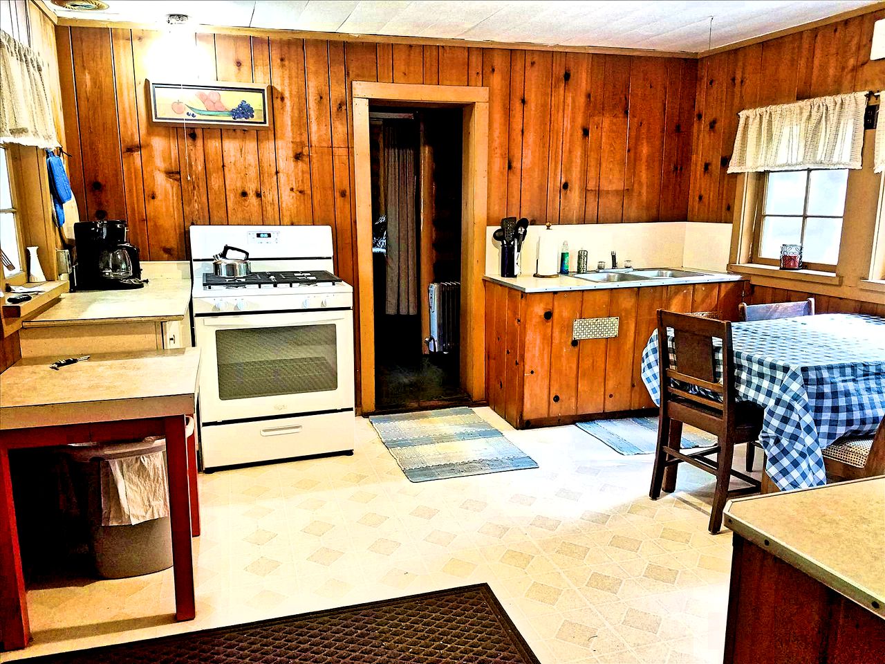 Spacious Family-Friendly Log Cabin with Lake Views near Cadillac, Michigan