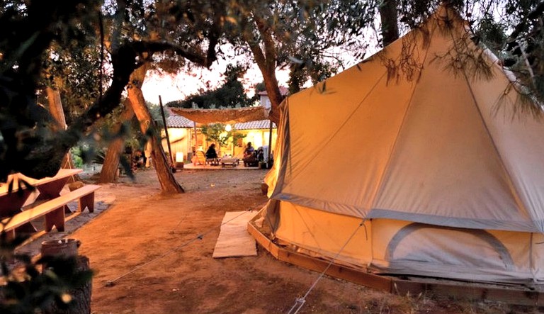 Bell Tents (Marathopoli, Peloponnese, Greece)