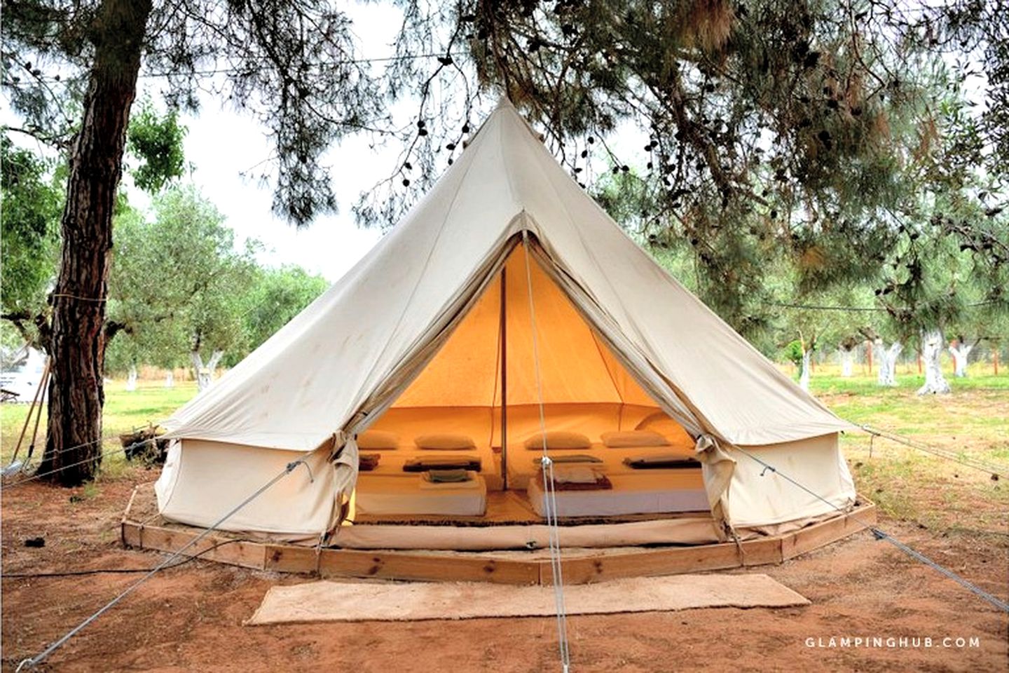 Spacious Glamping Tent Perfect for a Getaway in Nature in Messenia, Greece