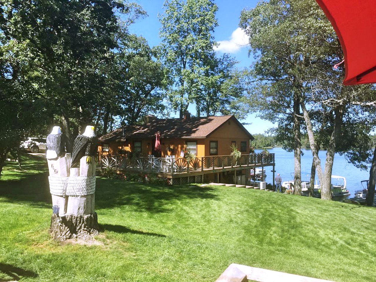 Spacious Lake Cabin Rental with a Private Hot Tub in Ogemaw County, Michigan