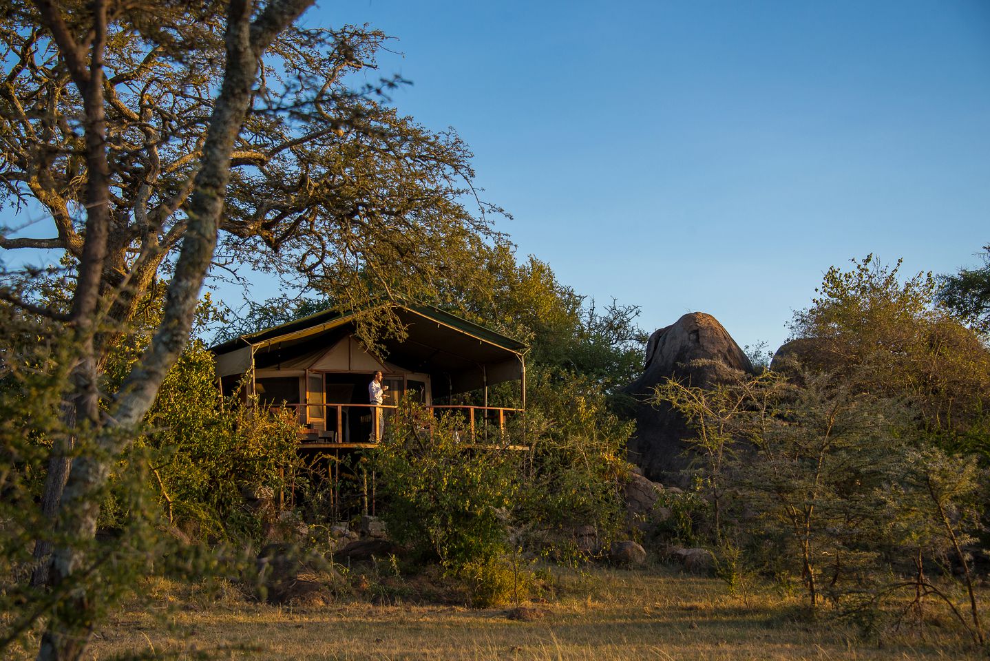 Spacious, Luxury Tents in the Remote Southern Serengeti