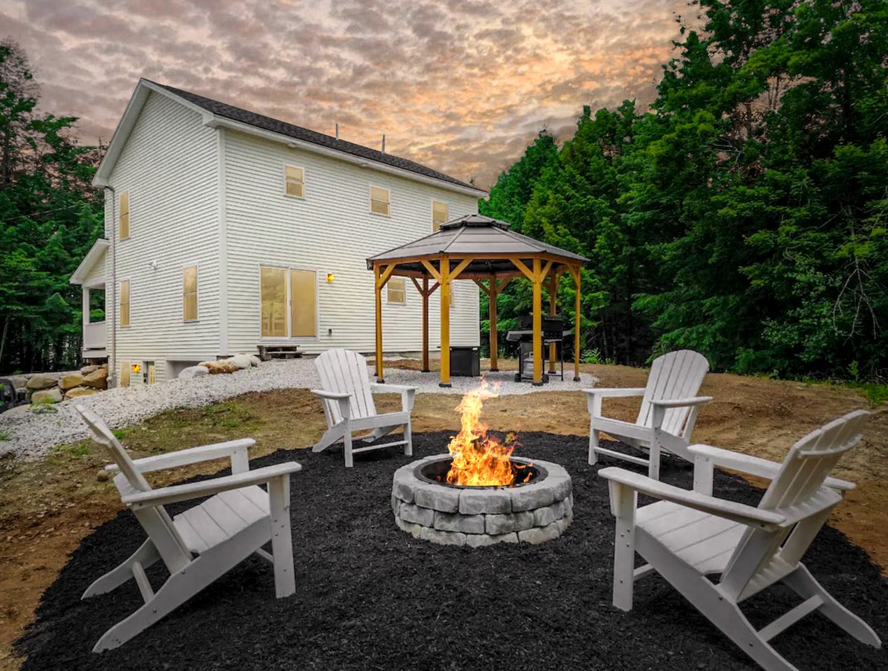 Cottages (United States of America, Bridgton, Maine)