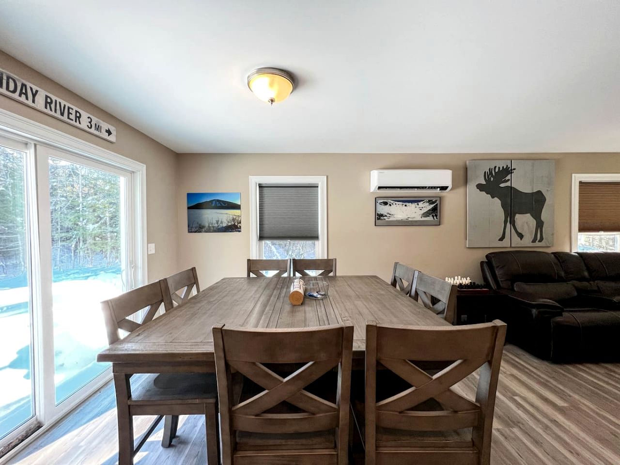 Spacious Modern Cottage with Fire Pit in Bridgton, Maine