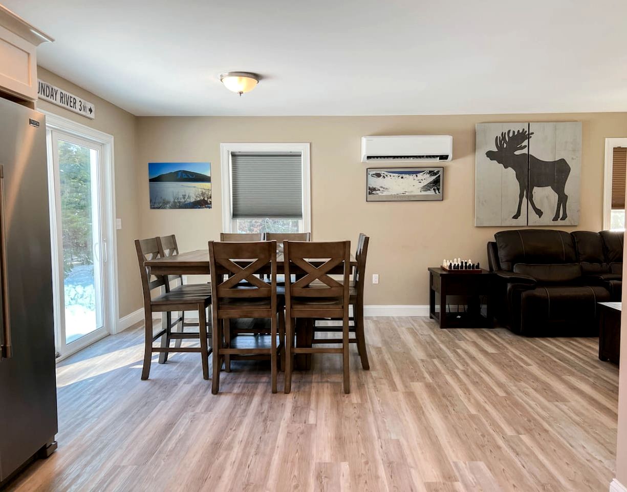 Spacious Modern Cottage with Fire Pit in Bridgton, Maine