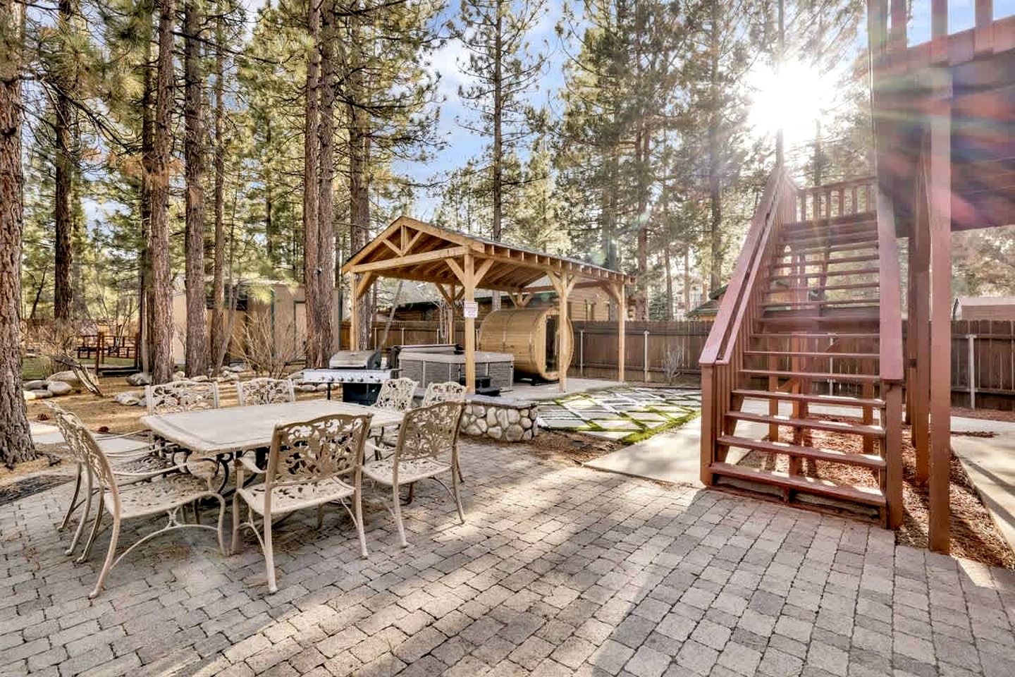 Spacious Mountain Cabin with Hot Tub, Sauna & Play Area Near Big Bear Lake, California