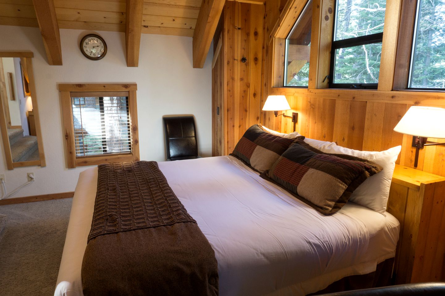 Stately Luxury Cabin Rental with a Fireplace near Northstar Resort, California
