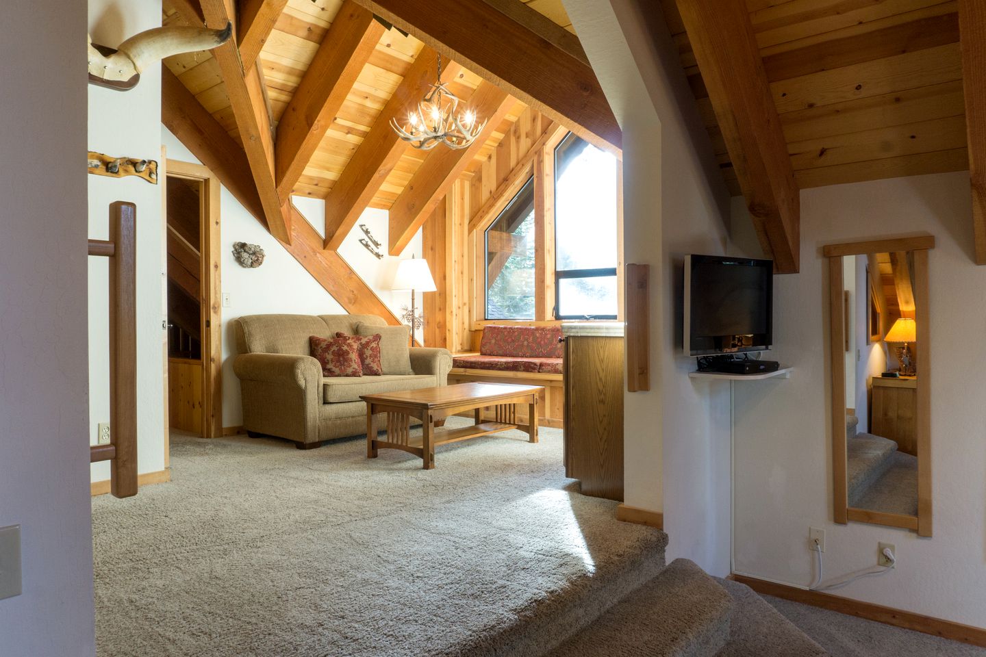 Stately Luxury Cabin Rental with a Fireplace near Northstar Resort, California