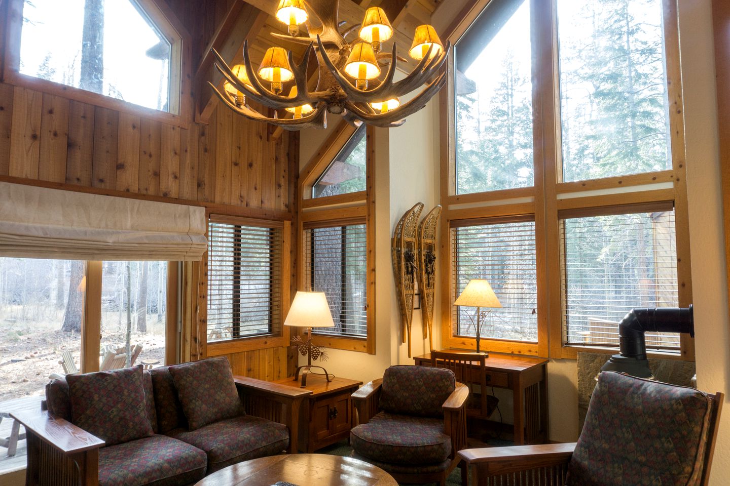 Stately Luxury Cabin Rental with a Fireplace near Northstar Resort, California
