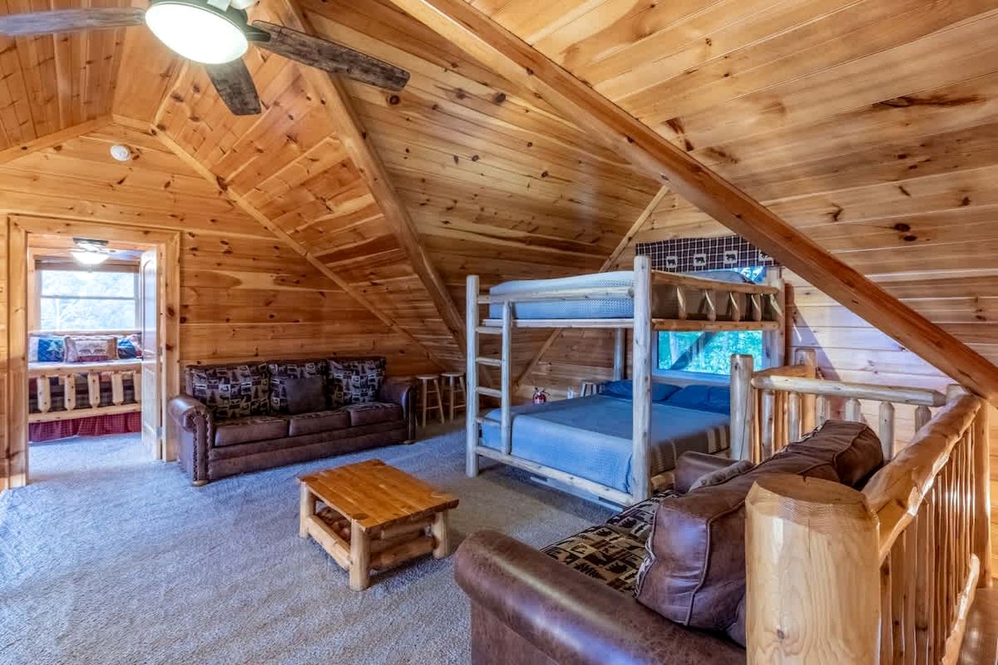 Spacious Smoky Mountain Cabin with Hot Tub & Game Room near Waynesville, NC