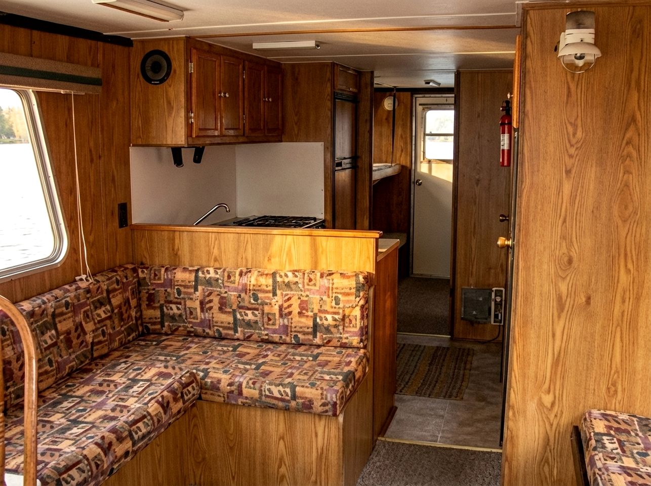 Spacious Sportsman Houseboat with 360-Degree Deck & Water Slide Near Babbitt, Minnesota