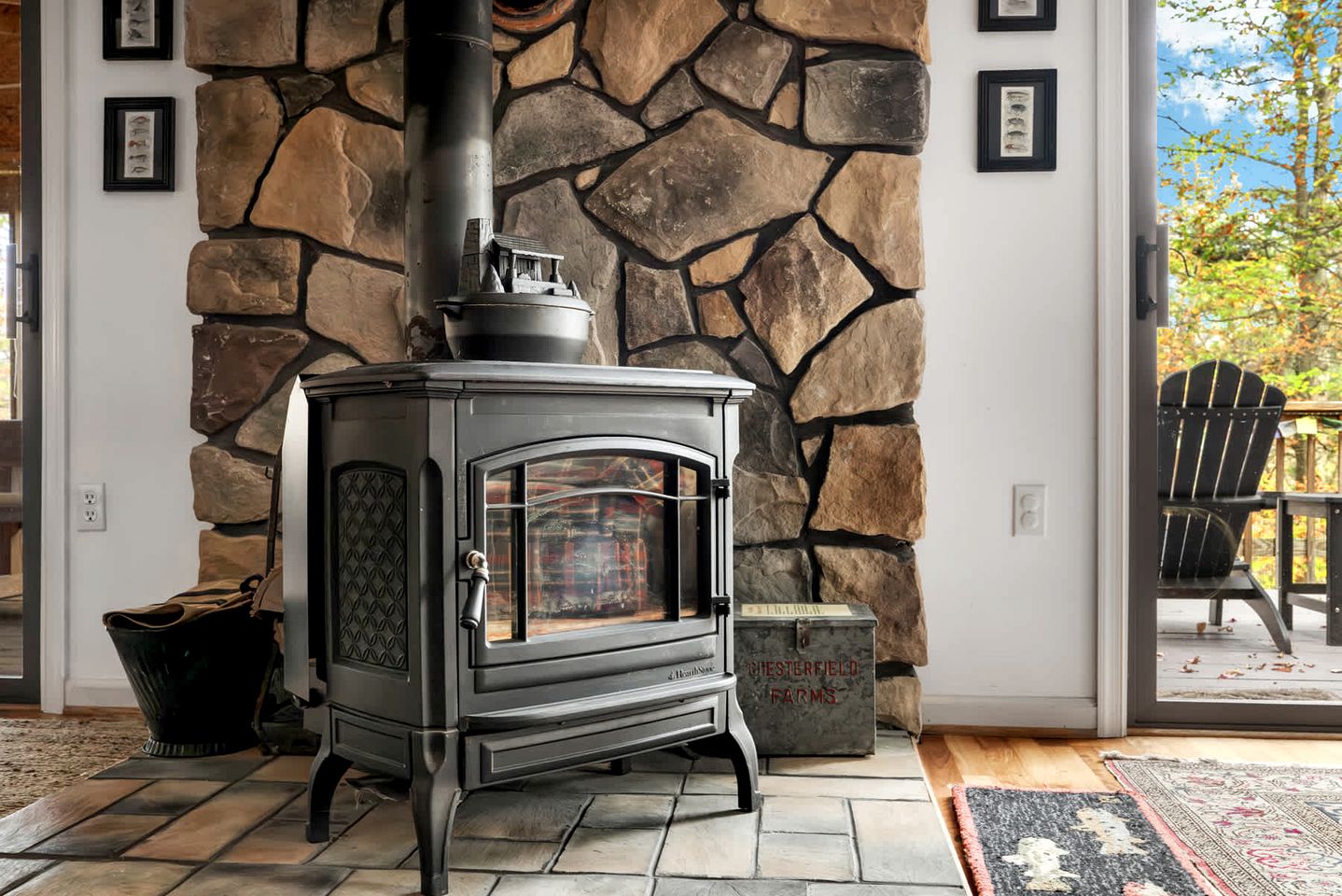 Awesome Wooden Cabin with Fire Pit in Great Cacapon, West Virginia