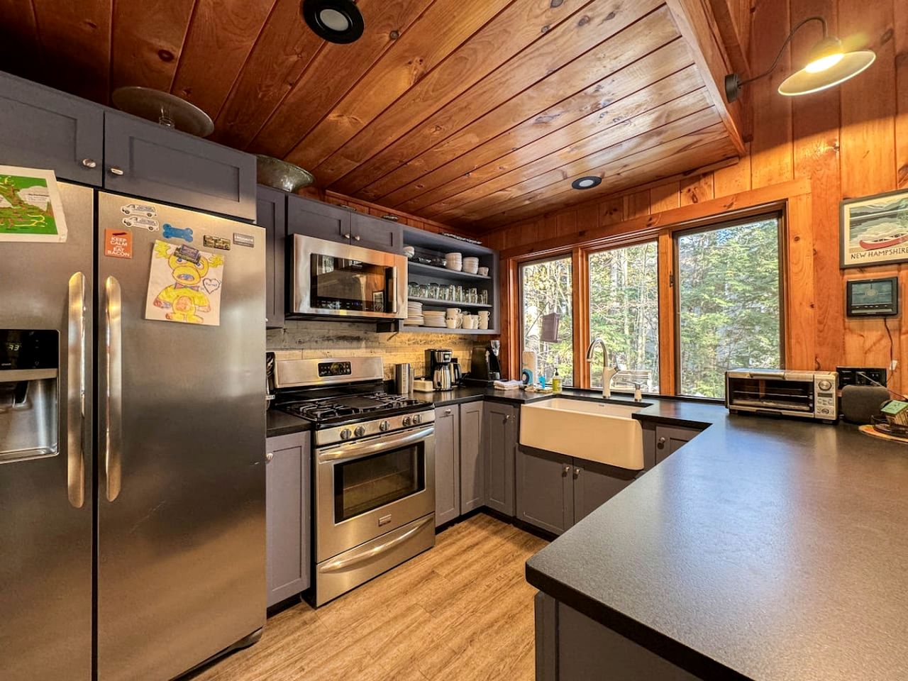 Spectacular Cabin with Retro Games and Awesome Sights in Madison, New Hampshire