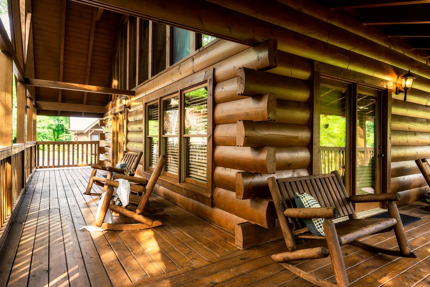 Spectacular Cabin Surrounded by Trees in Pigeon Forge, Tennessee