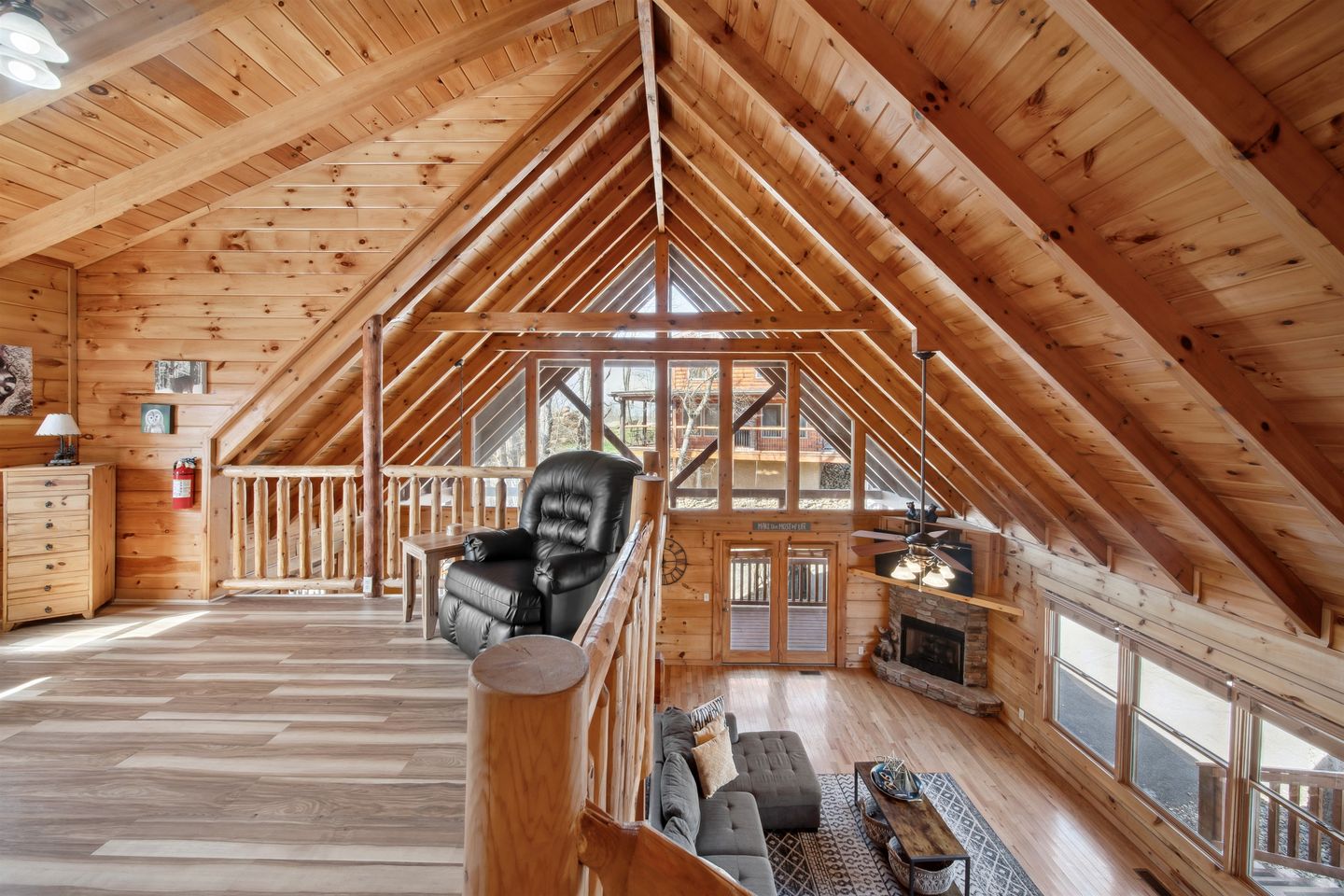 Spectacular Cabin Surrounded by Trees in Pigeon Forge, Tennessee