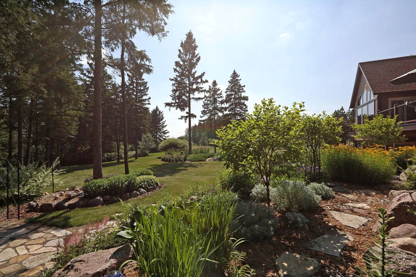 Four-Bedroom Luxury Vacation Rental on 80 Private Acres near Granite Peak, Wisconsin