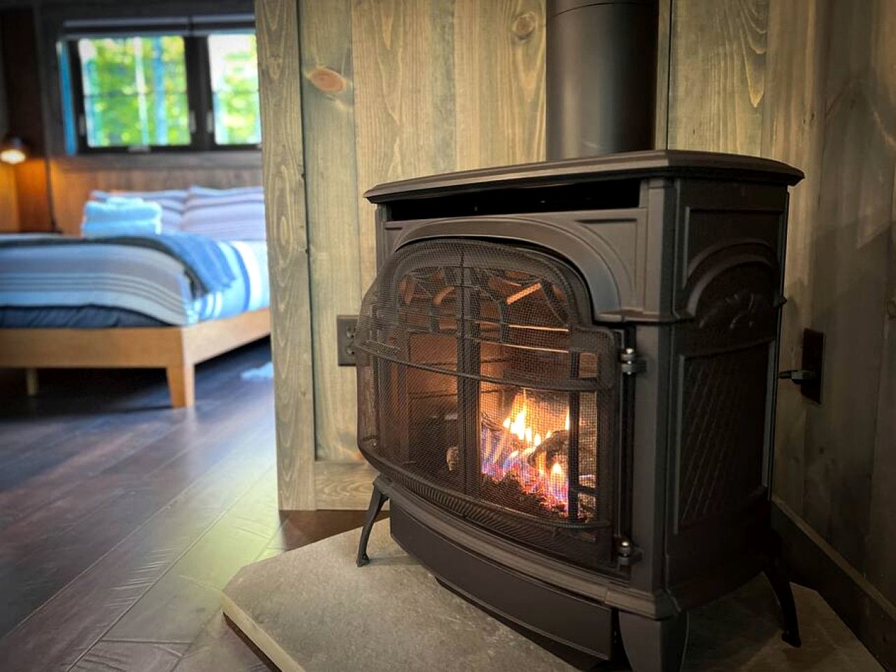 Spectacular Modern Barn Nestled in the Trees in Bridgton, Maine