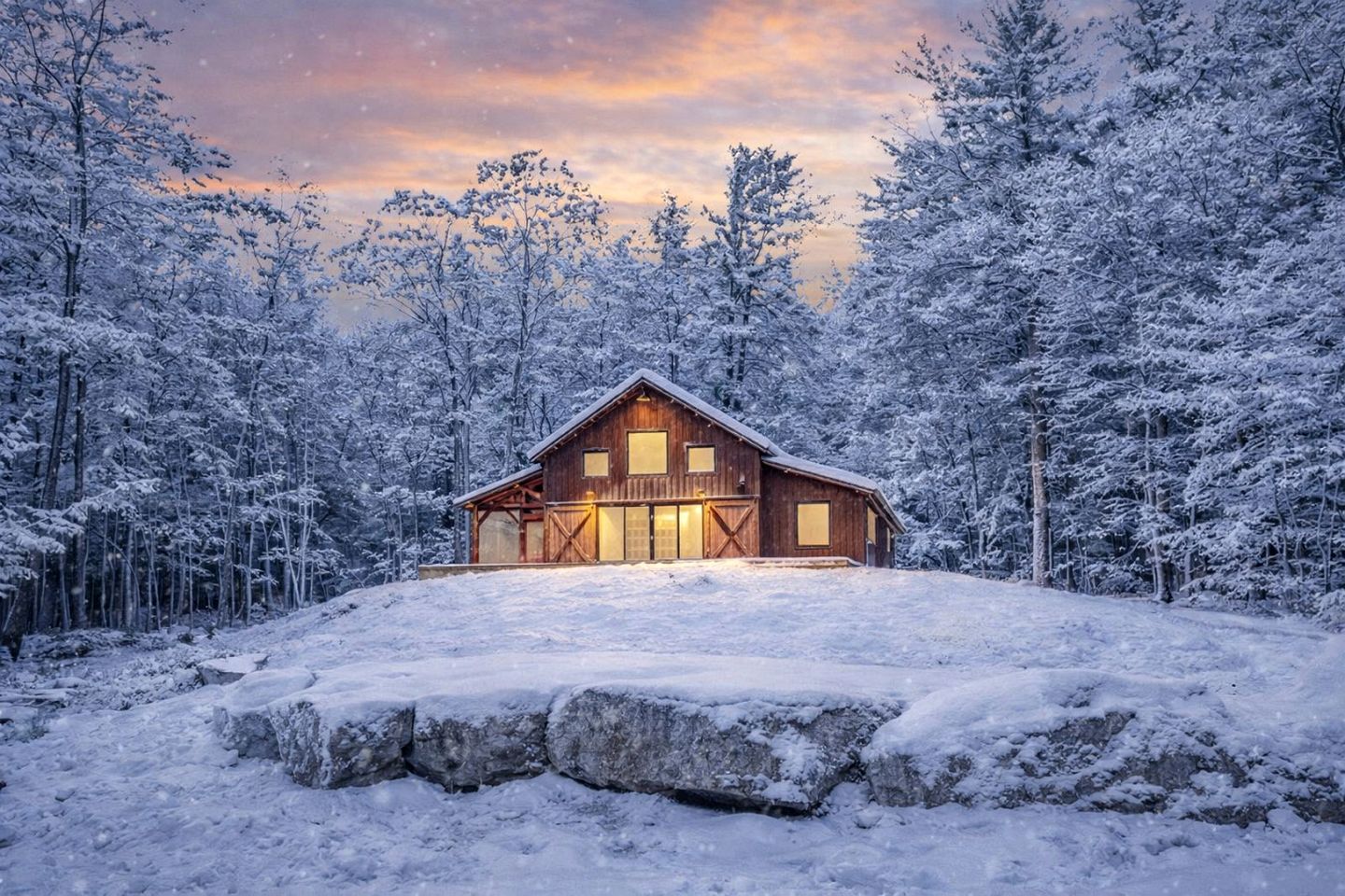 Barns (United States of America, Bridgton, Maine)