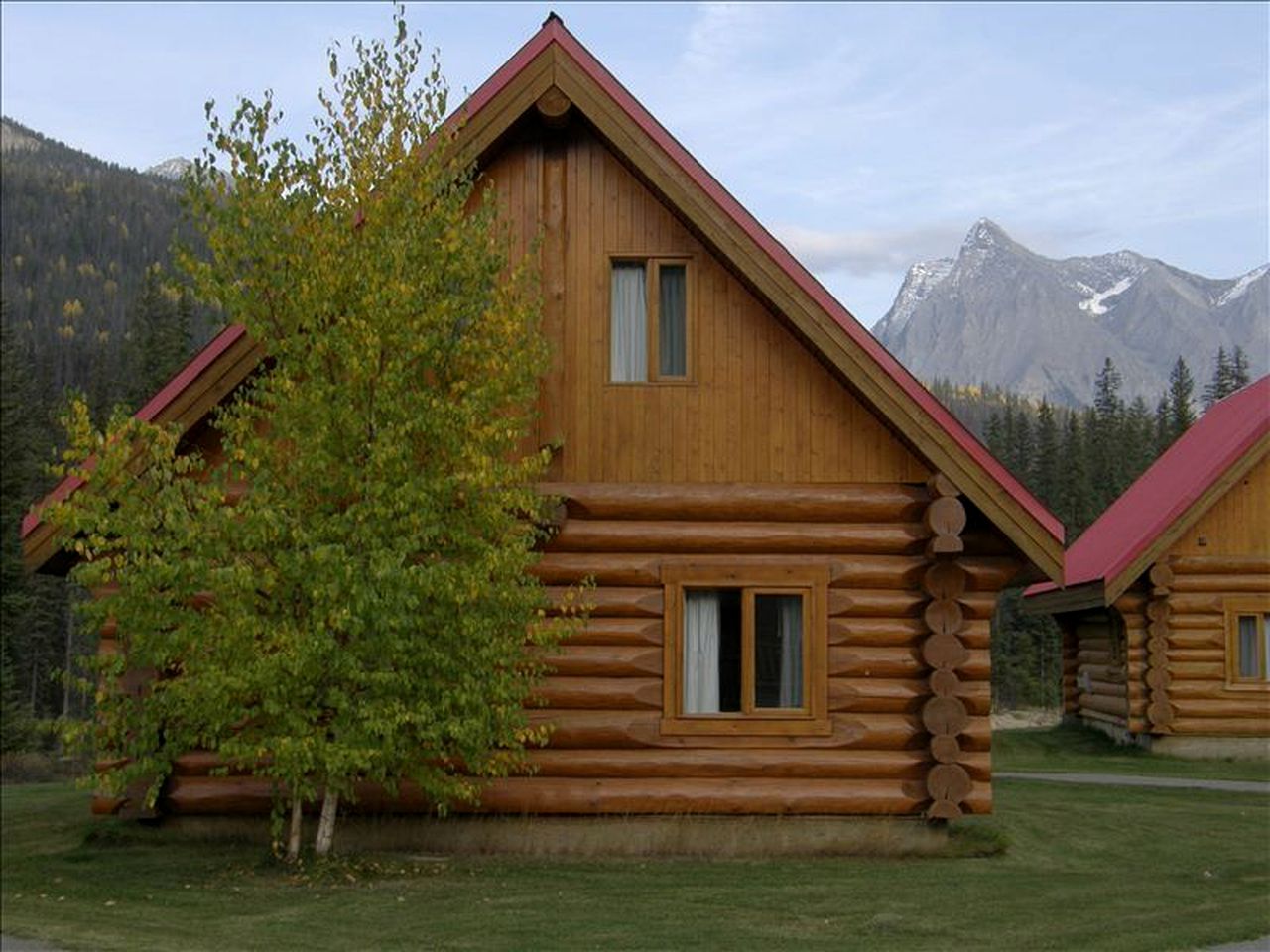 Log Cabin in Golden, British Columbia
