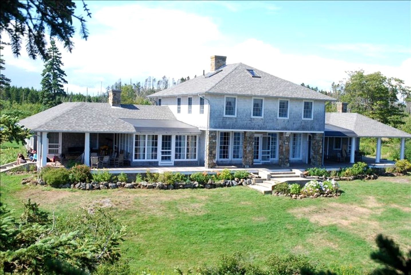Beautiful Private Retreat with Private Beaches and Boat on McGee Island, Maine
