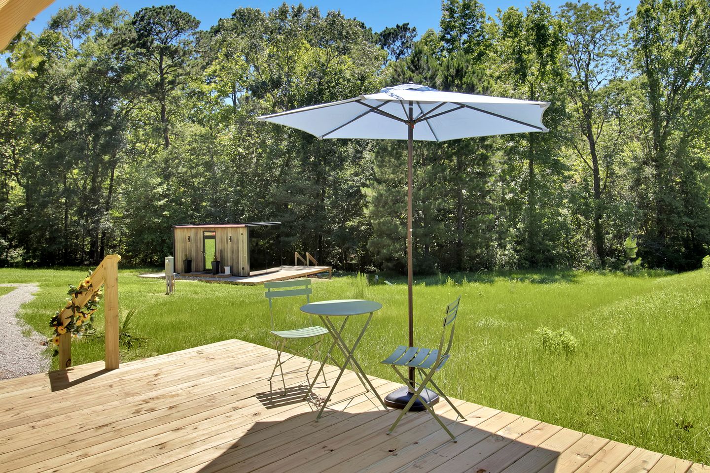Spectacular Scenery Awaits: Modern Tiny House with Sauna in Coldspring, TX