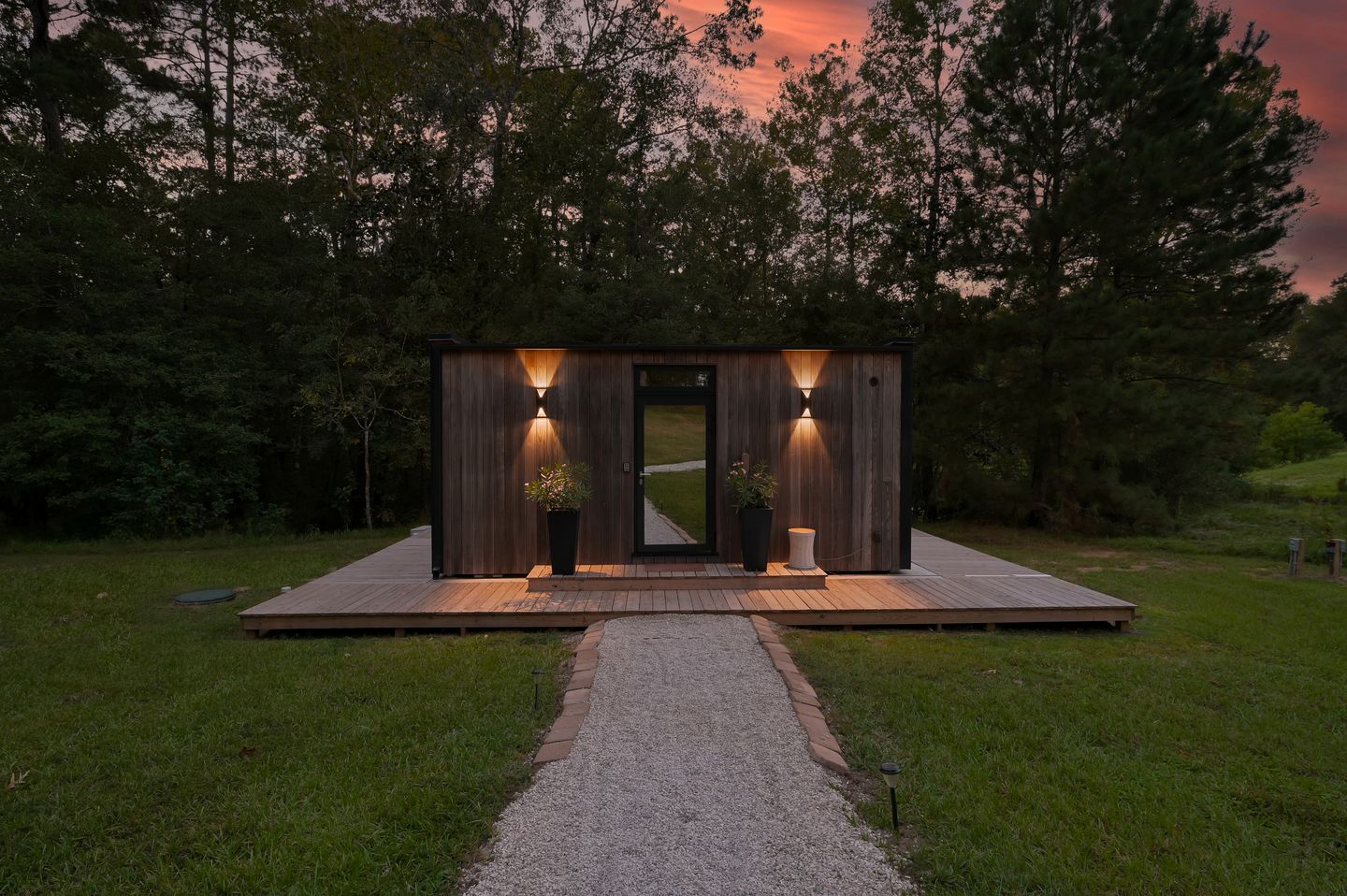 Spectacular Scenery Awaits: Modern Tiny House with Sauna in Coldspring, TX