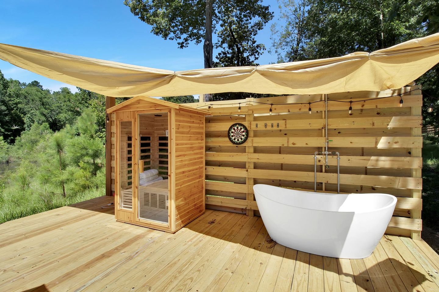 Spectacular Scenery Awaits: Modern Tiny House with Sauna in Coldspring, TX